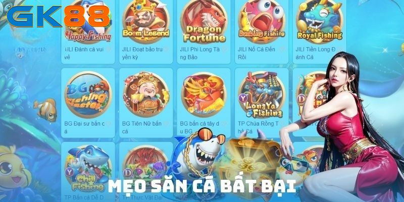 Dưới đây là một số kinh nghiệm để mọi người bỏ túi khi tham gia chơi game bắn cá GK88 bách chiến bách thắng.